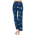 Load image into Gallery viewer, Buttery Soft Print Pajama Pants with Drawstring: Christmas
