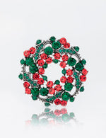 Load image into Gallery viewer, Wreath brooch
