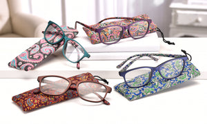Reading Glasses with matching pouch