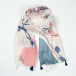 Load image into Gallery viewer, Lightweight tassel scarves
