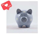 Load image into Gallery viewer, piggy banks with polka dots
