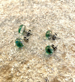 Load image into Gallery viewer, Dichroic Glass Studs  - 9mm
