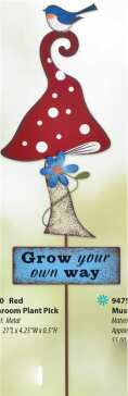 Mushroom plant picks
