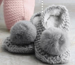 Load image into Gallery viewer, Knit slippers
