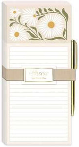 Magnet notepad with pen