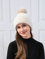 Load image into Gallery viewer, Winter hats with pom pom
