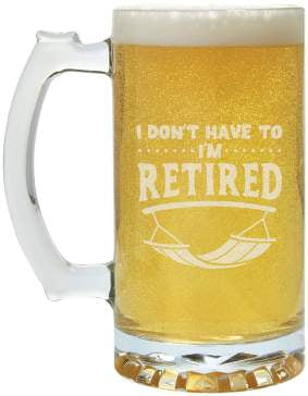 Retired beer mug