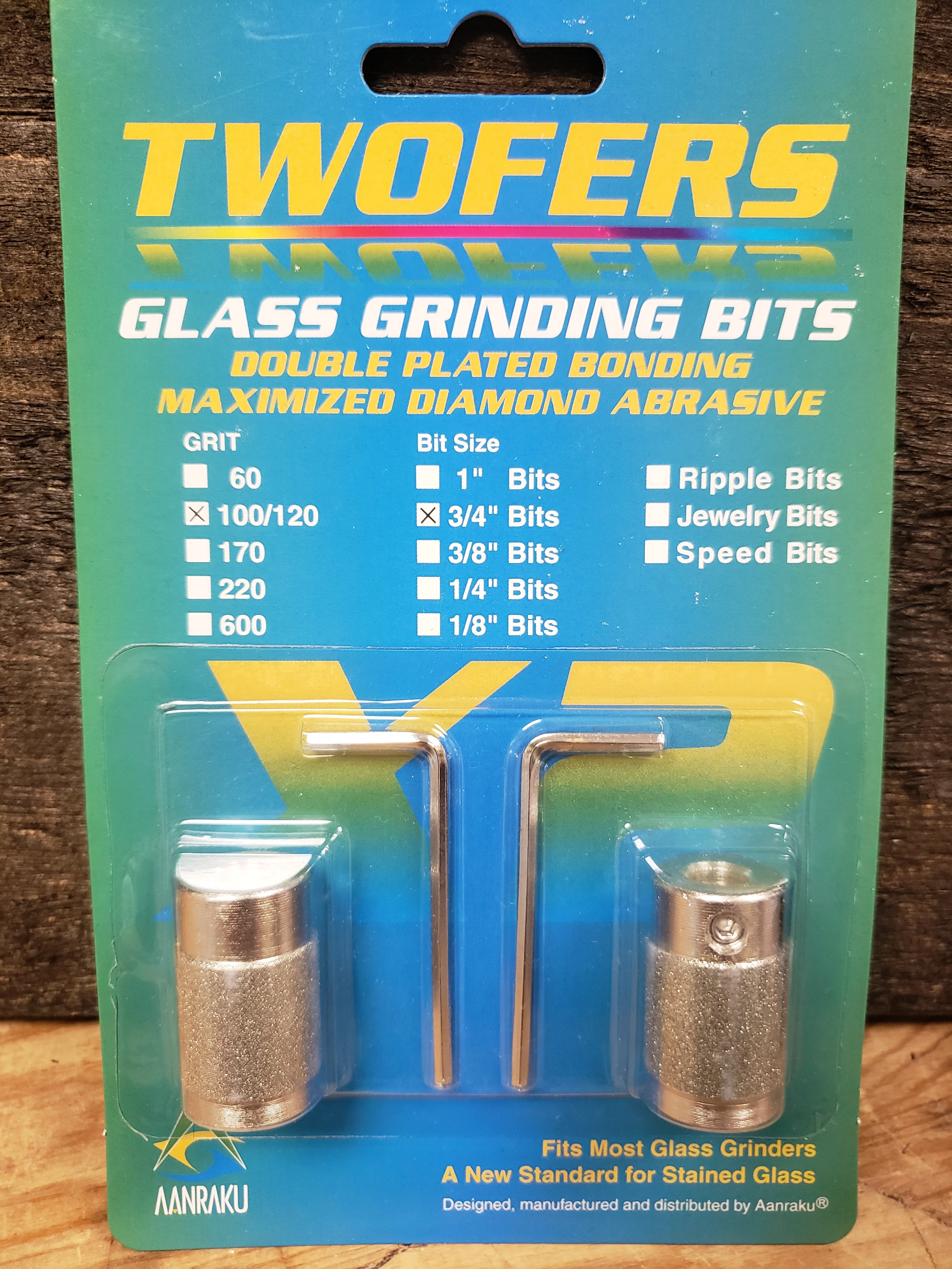 Twofers Glass Grinding Bits
