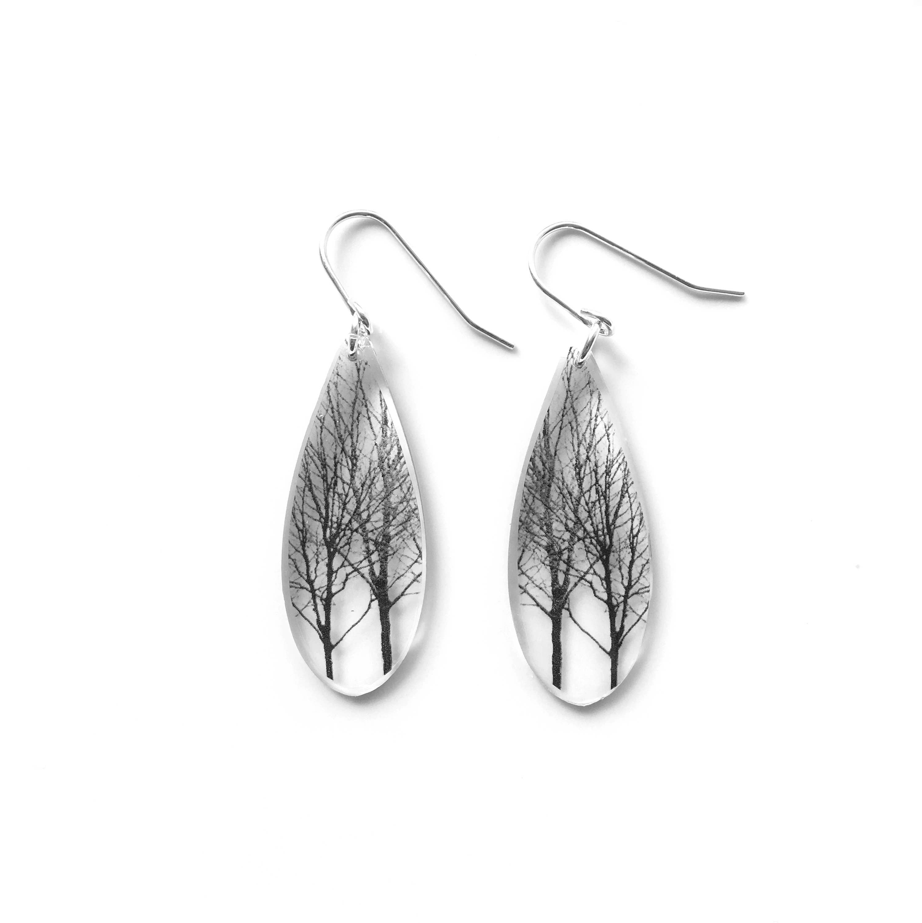 Drip Trees Earrings