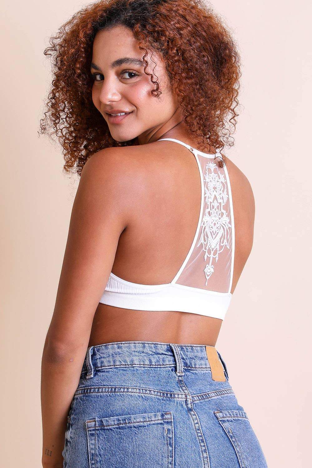 Tattoo Mesh Racerback Bralette – Joanie's Crafts, Gifts & Stained Glass  Supplies