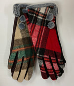Load image into Gallery viewer, Gloves - Plaid

