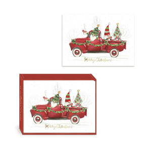 Embellished Holiday boxed Cards