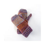 Load image into Gallery viewer, Striped knitted mits
