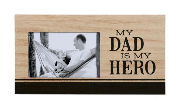 Dad is my hero frame