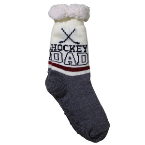 Hockey dad socks