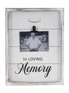 In loving memory frame