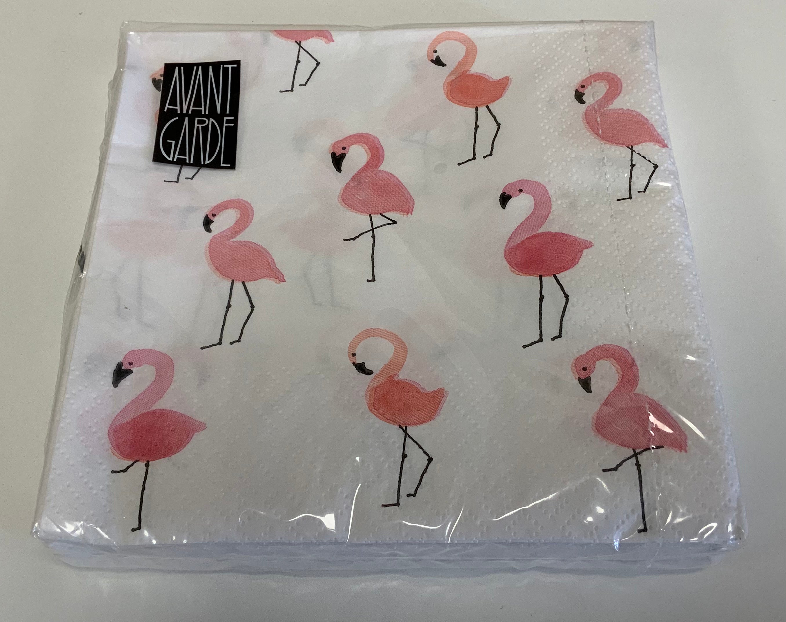 Flamingo napkins