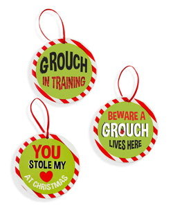 Grinch ornaments
