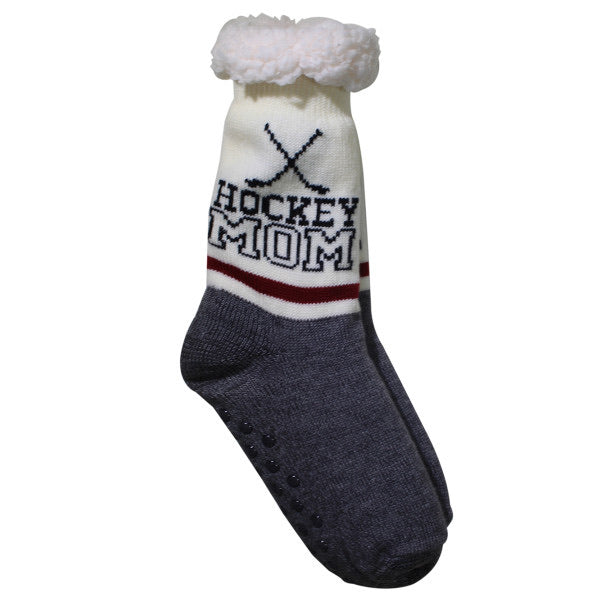 Hockey mom socks