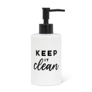 Keep it clean soap dispenser