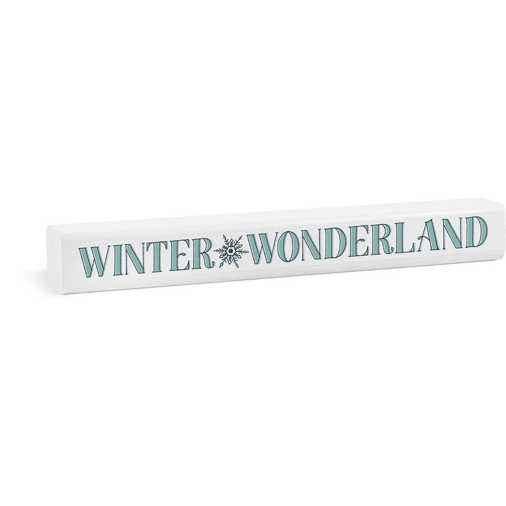 Winter Wonderland Word Block