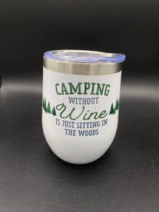 Stemless insulated travel cup