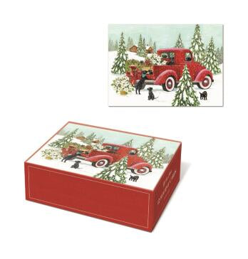 Embellished Holiday boxed Cards