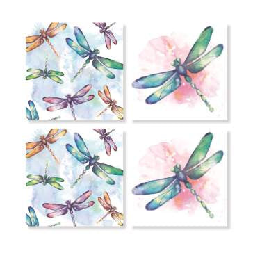 Dragonfly coasters