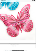 Load image into Gallery viewer, Butterfly wall decor
