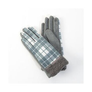 Plaid gloves