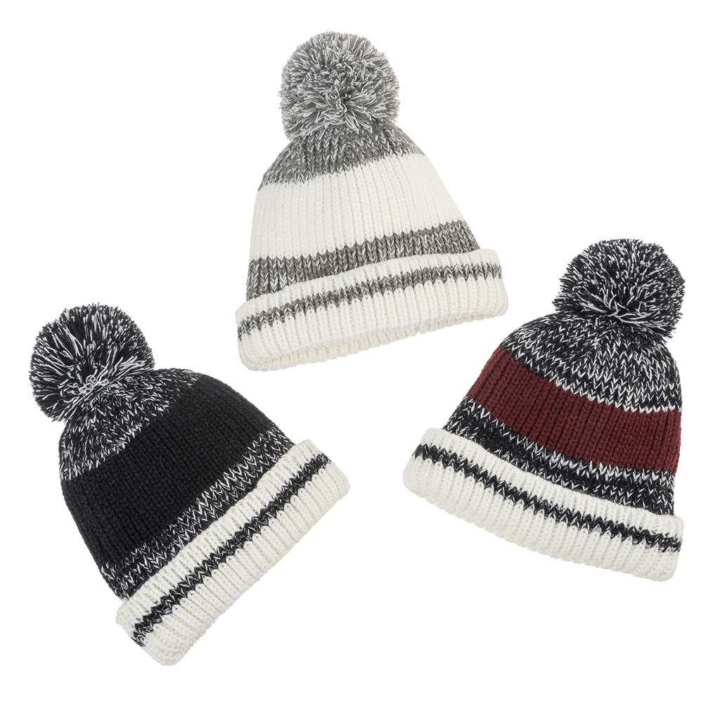 Striped Knitted Hat