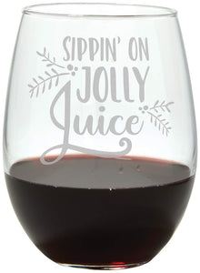 Stemless Wine Glass Jolly Juice