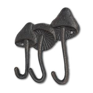 Cast iron mushroom hook