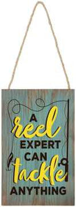 Small hanging signs