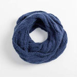 Load image into Gallery viewer, Cable knit infinity scarf
