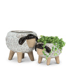 Load image into Gallery viewer, Sheep on legs planter
