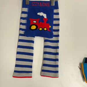 Train baby leggings