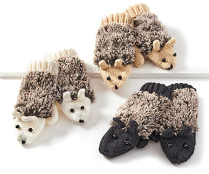 Hedgehog mittens