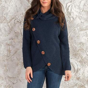 Knit sweater with Buttons