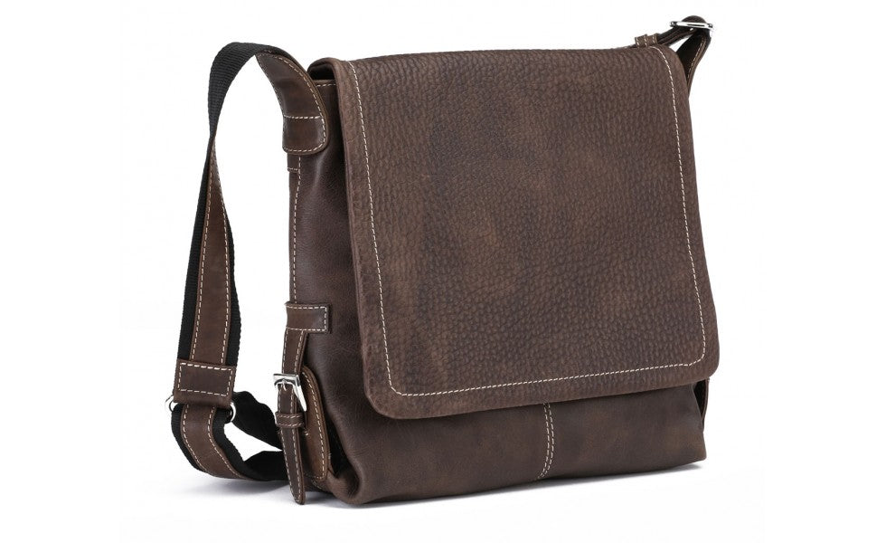 Leather messenger Bags
