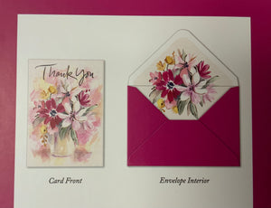 Boxed Thank you cards