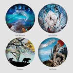 Load image into Gallery viewer, Indigenous glass magnet sets
