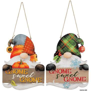 Gnome Sweet Gnome sign